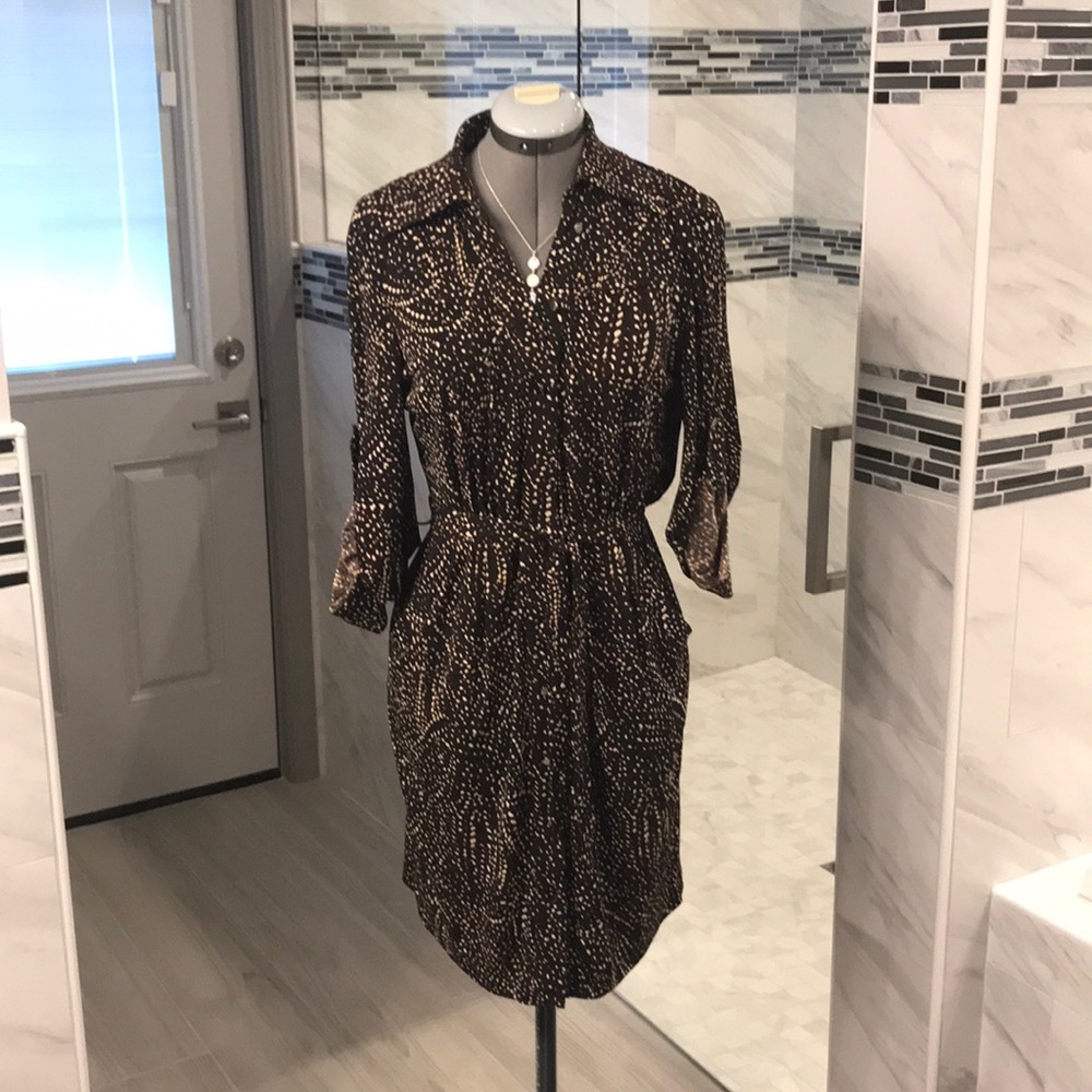 Jersey Dress Belted